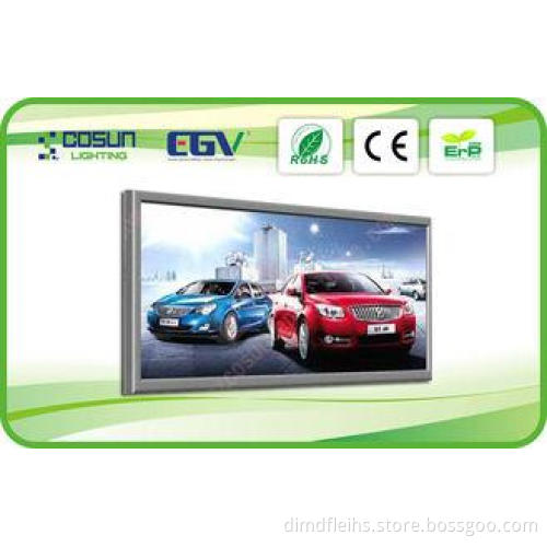 12V Single Side SMD3528 LED Snap Frame Light Box For Restau